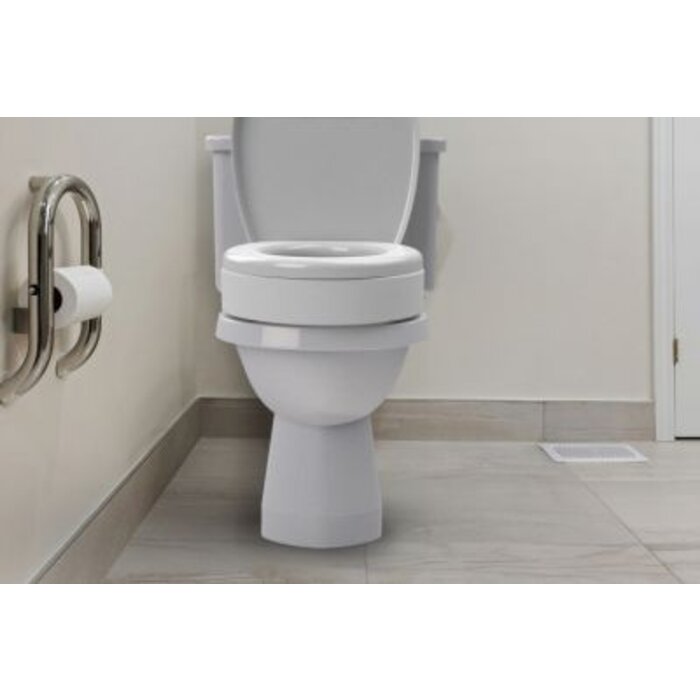 Réhausseur de siège de toilette Ashby Lift Oval - 10 cm