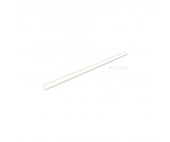 Straws Ornamin - biodegradable - white - 20 pieces