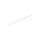 Straws Ornamin - biodegradable - white - 20 pieces