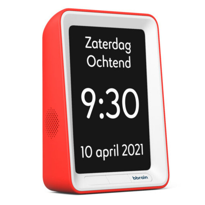 Talking calendar clock
