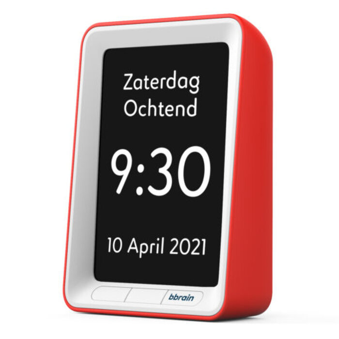 Talking calendar clock