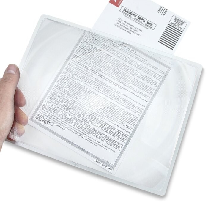 Magnifying glass flat - hard