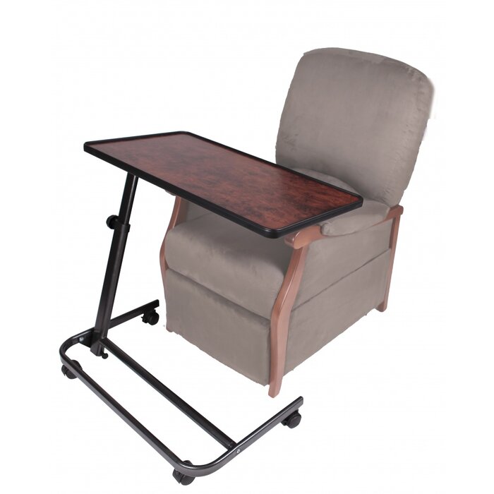 Chaise table de lecture en noyer