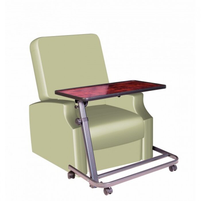 Chaise table de lecture en noyer
