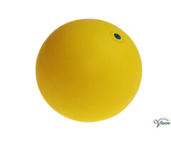 Ballon de gymnastique avec cloche, couleur jaune