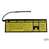 Clavier Nero XL jaune/noir