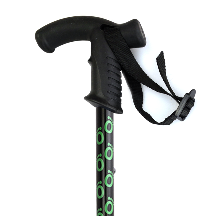 Flexyfoot Walking Stick with Derby Handle - Foldable