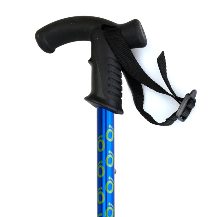 Flexyfoot Walking Stick with Derby Handle - Foldable