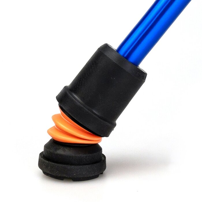 Flexyfoot Walking Stick with Derby Handle - Foldable