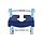 Chaise mobile de douche et de toilette - chaise