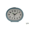 Alarm clock quartz blue - white dial