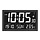 Radio controlled clock with temperature XL