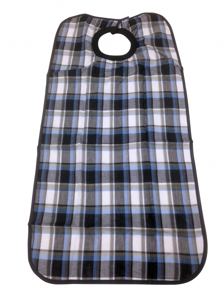 Bib with velcro closure