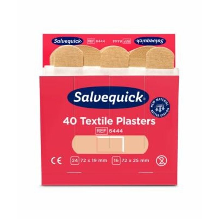 Salvequick textile bandages - Box of 40