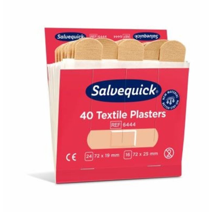Salvequick textile bandages - Box of 40