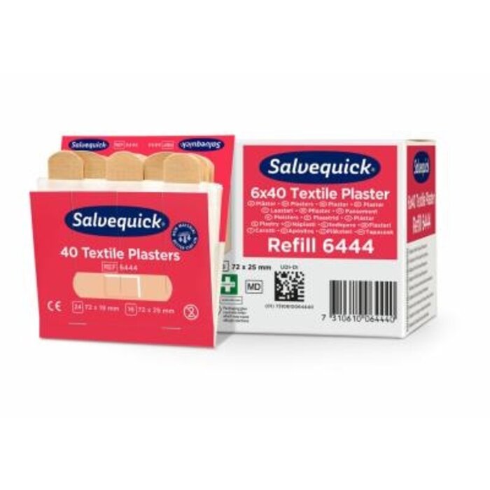 Salvequick textile bandages - Box of 40