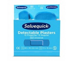 Blauwe detecteerbare verbandmengsel - Doos met 30