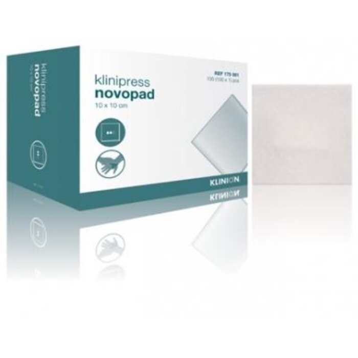 Novopad non-adhesive compresses, 2 sides - Box of 100