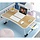 Ceruzo Folding Laptop Table - Bed Table - 60x40 cm