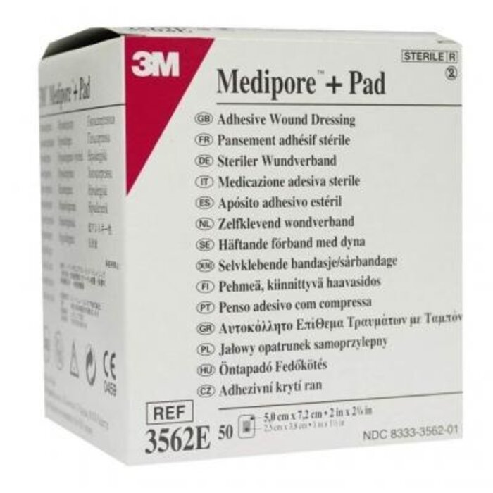 Pansement chirurgical Medipore + Pad avec compresse