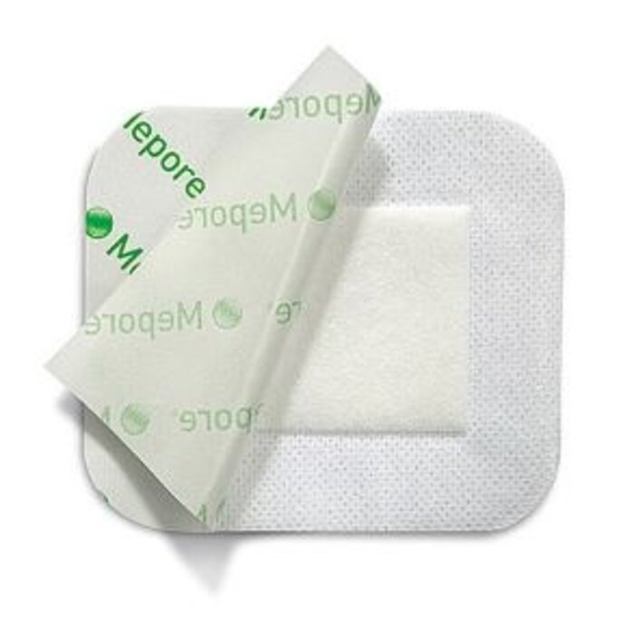 Mepore surgical wound dressing with compress