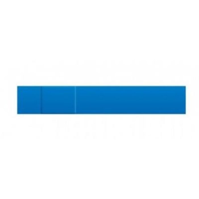 Detectable plasters, blue, PE, 18 x 2 cm - Box of 100