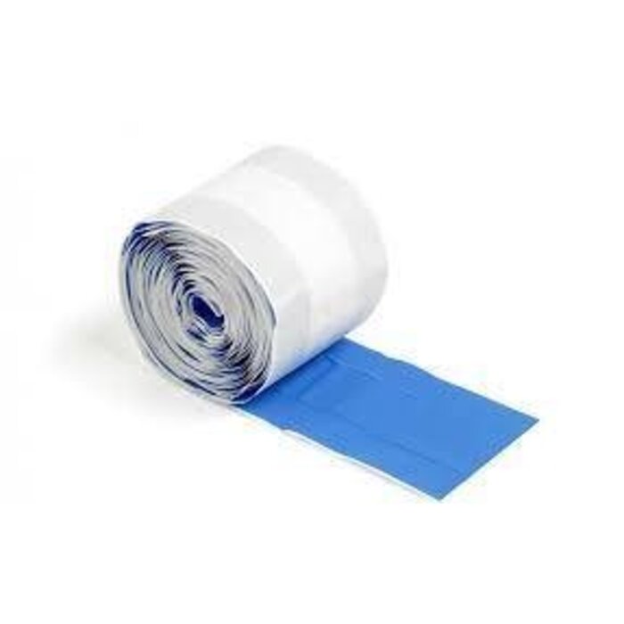 Rol van detecteerbare pleisters, blauw, PE, 6 cm x 5 m - 1 rol