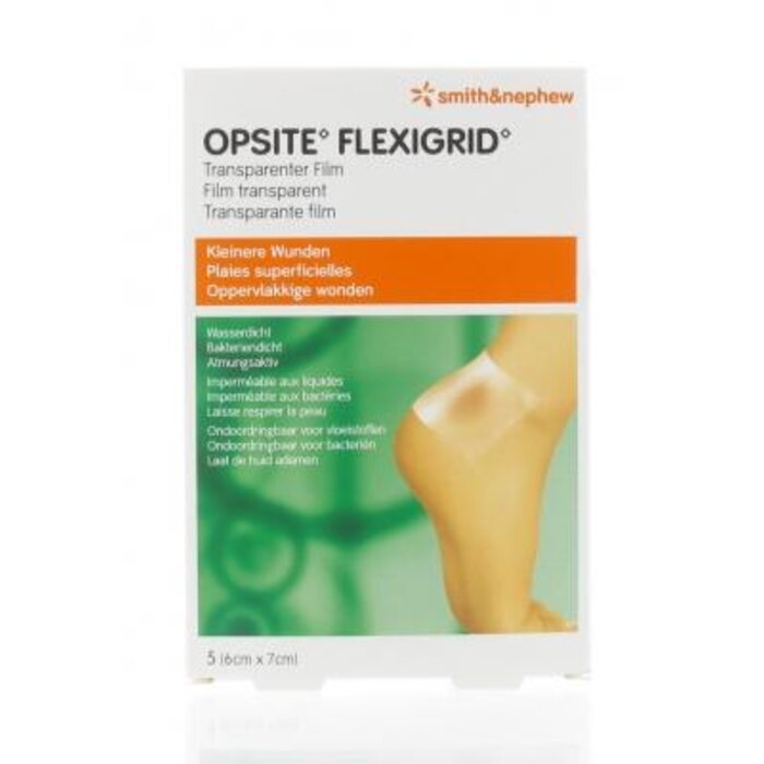 Opsite Flexigrid - Transparante PU film - Doos van 100