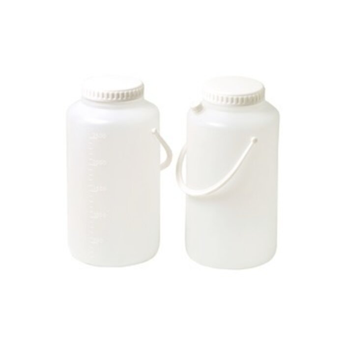 Urine pot 2.5 liter, graduated, with lid