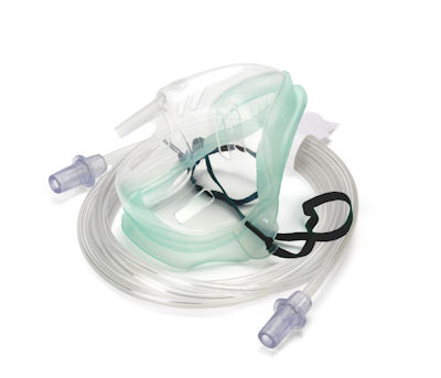 Oxygen mask, medium concentration, adults