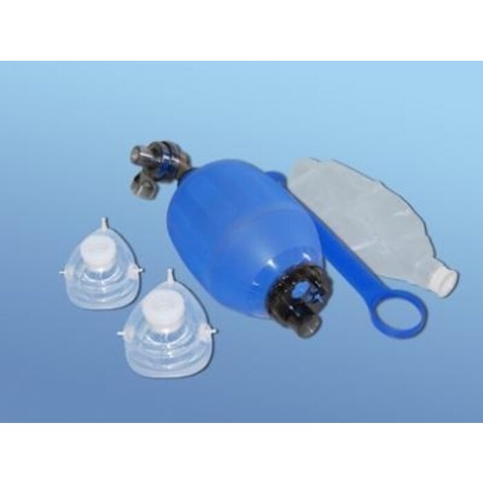 Siliconen beademingsballon, volwassenen, 1600 ml