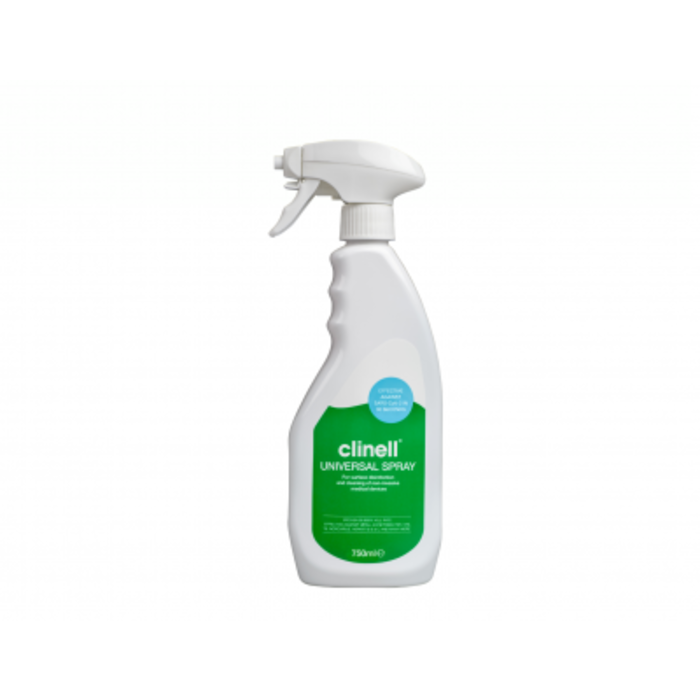 Clinell schuimspray desinfectie medische oppervlakken - alcoholvrij - 750 ml