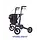 Carbon All In  rollator