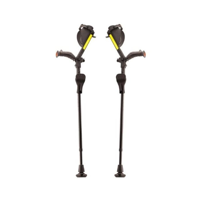 7G crutches with shock absorption