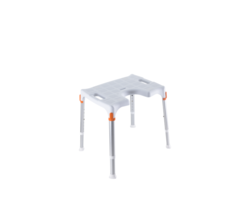 Tabouret de douche rectangulaire - tabouret de douche avec niche