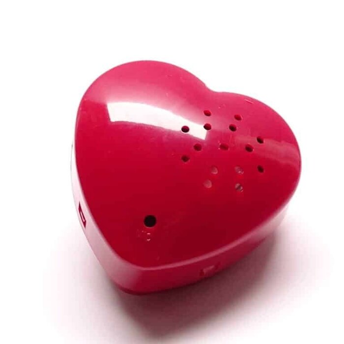Small talking heart with 30 seconds recording time