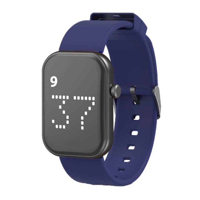 Medicine/urine watch with 8 alarms and extra functions through Bluetooth connection