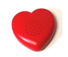 Lief pratend hartje voor uw persoonlijke boodschap.