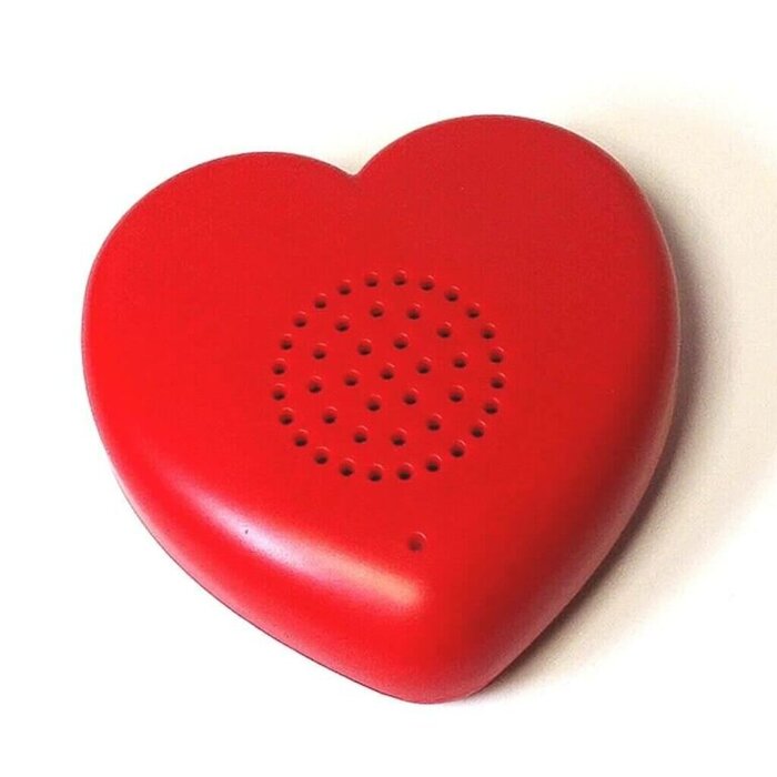 Un cœur qui parle doucement pour votre message personnel.