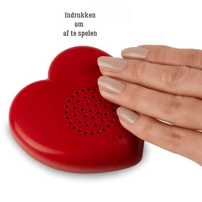 Un cœur qui parle doucement pour votre message personnel.