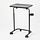 Ceruzo Side Table on Wheels - Adjustable in Height