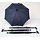 Parapluie canne Pluviose 2 en 1 - gris