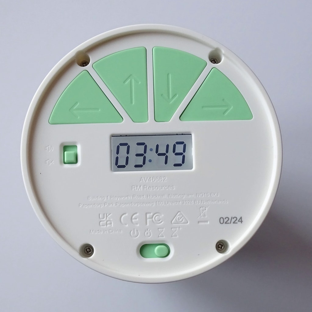 Visuele Tijdklok met Stoplichtkleuren. Easi timer 2