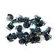 Haarklemmen Klein 1,5 cm breed Haarklemmen Klein 1,5 cm breed Transparant 24 st