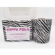 Happy Foils Embossed Highlight Folie Zebra 100m Happy Foils Embossed Highlight Folie Zebra 100m
