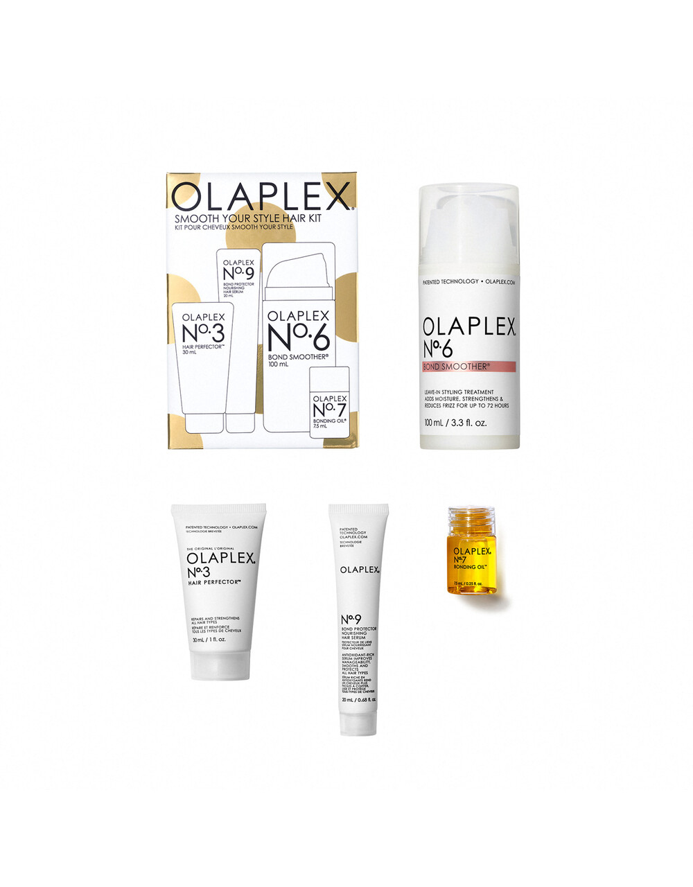 Olaplex Smooth Your Style Kit Holiday 2023