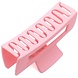 Haarklem open licht roze 10 cm Haarklem open licht roze 10 cm