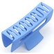 Haarklem open blauw 10 cm Haarklem open blauw 10 cm