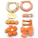 Haarmode set kind oranje Haarmode set kind oranje
