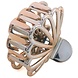 Haarklem schelp rose goud Haarklem schelp rose goud